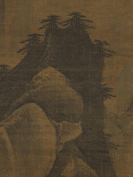 宋人畫瓊台仙侶　軸