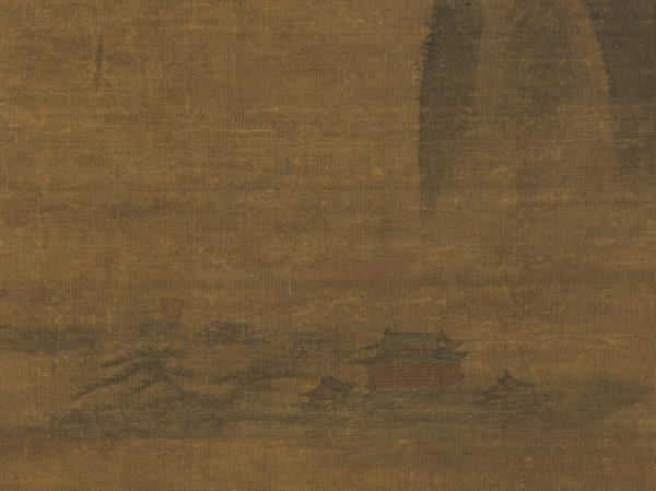 宋人畫瓊台仙侶　軸