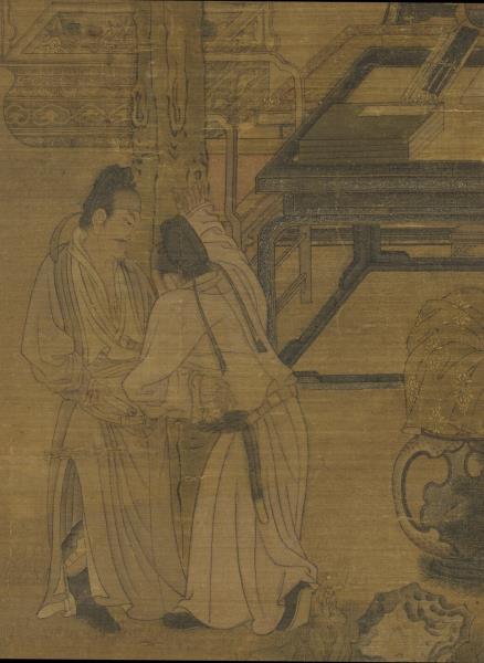 宋人梧陰清暇圖　軸