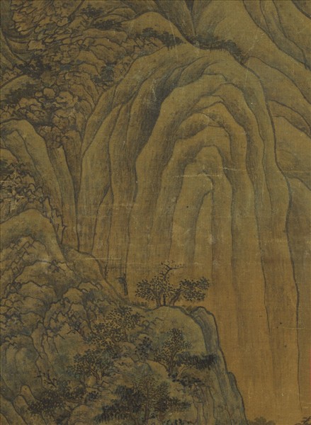 宋人秋山文會圖　軸