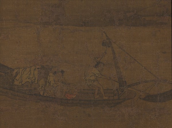 宋人捕魚圖　軸