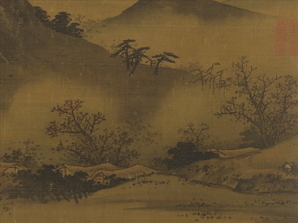 宋人漁樂圖　軸