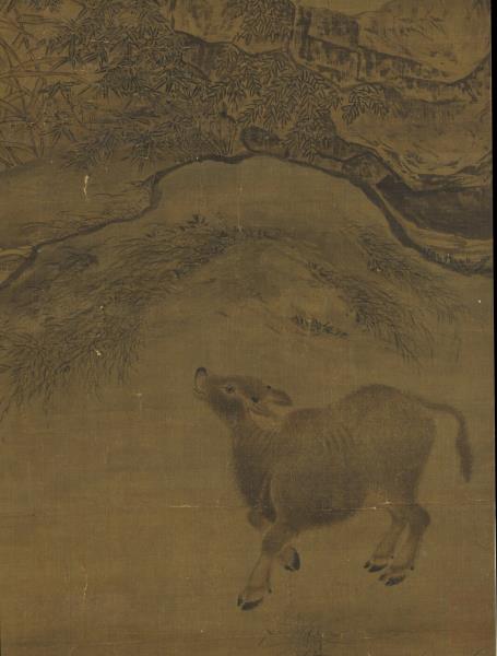 宋人平疇呼犢　軸