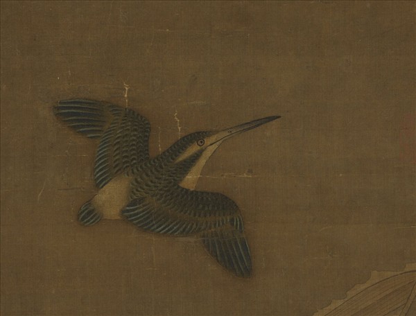 宋人畫雪蘆雙雁　軸