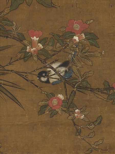 宋人畫花鳥　軸