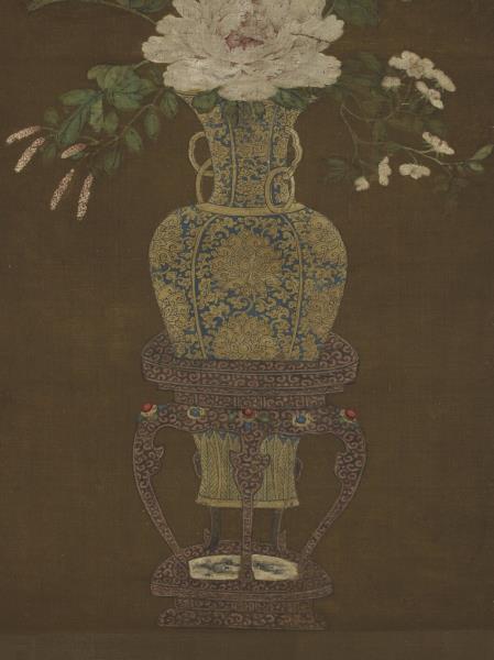 宋人華春富貴圖　軸