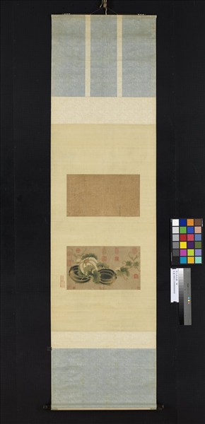 宋人秋瓜圖　軸