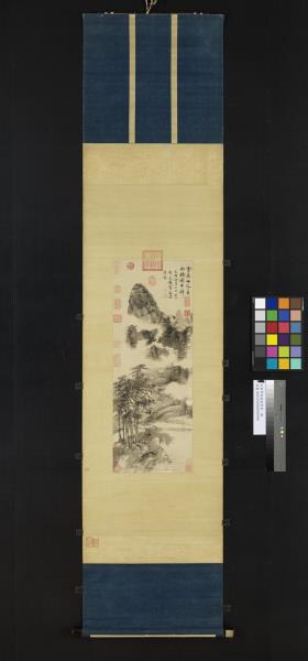 元郭畀寫高使君意　軸