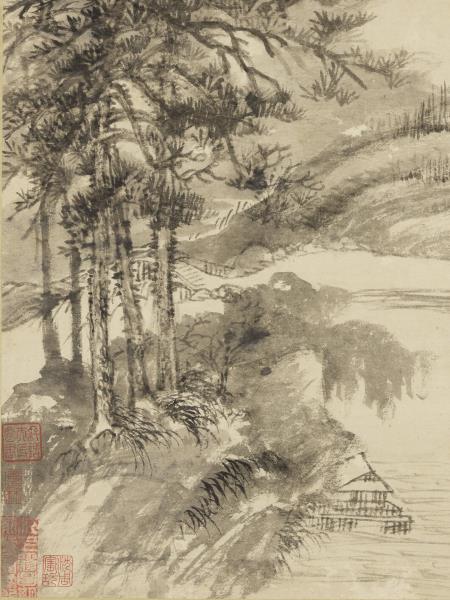 元郭畀寫高使君意　軸