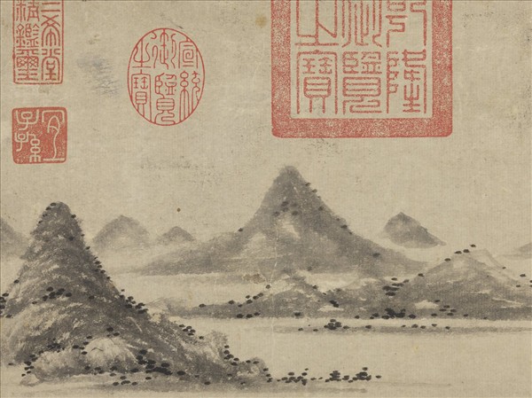 元衛九鼎洛神圖　軸