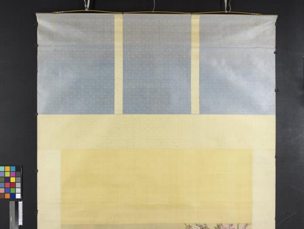 清郎世寧十駿犬睒星狼　軸