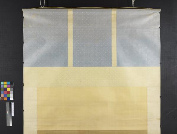 清郎世寧十駿犬霜花鷂　軸