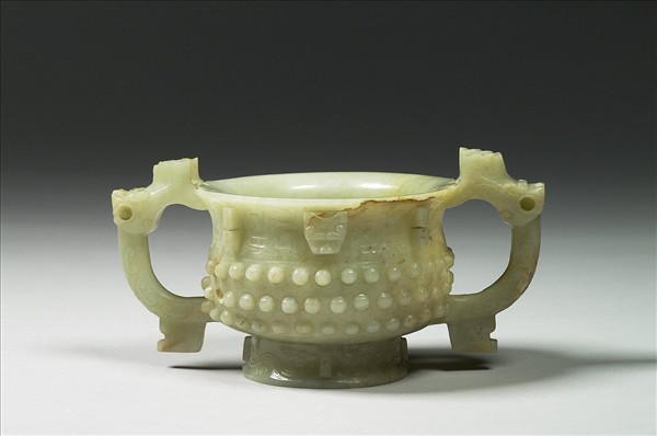 玉乳丁紋簋形爐