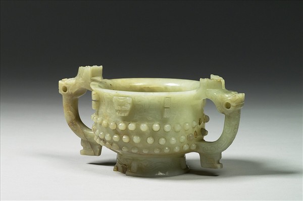 玉乳丁紋簋形爐