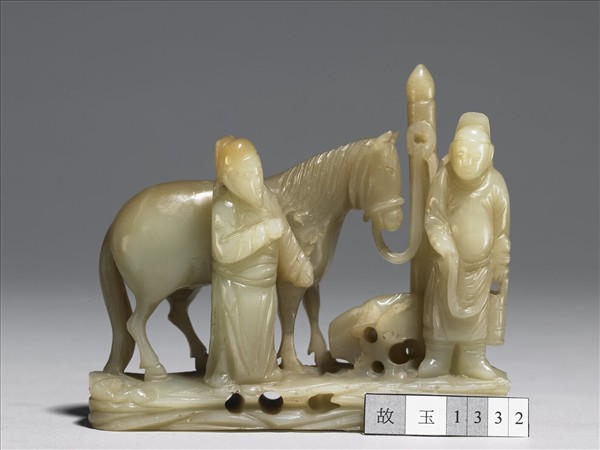 玉御馬人物陳設