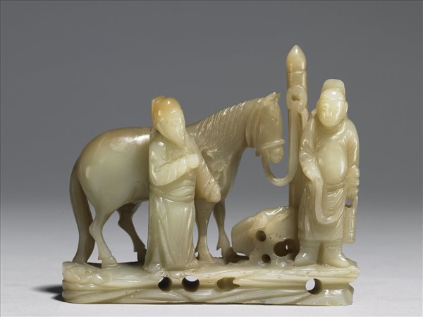 玉御馬人物陳設