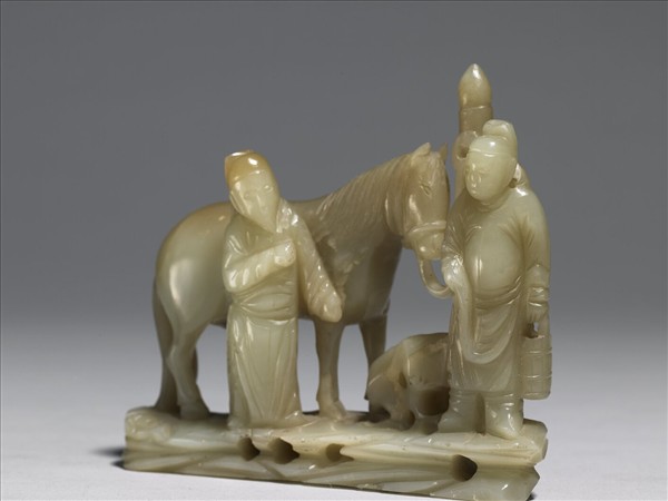 玉御馬人物陳設