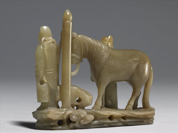 玉御馬人物陳設