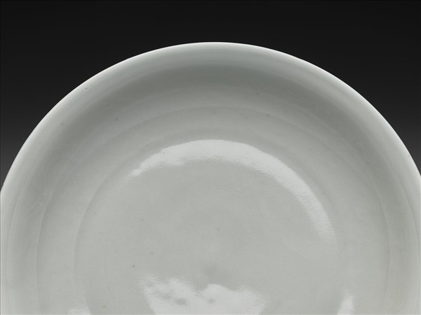 霽青白裡龍紋盤