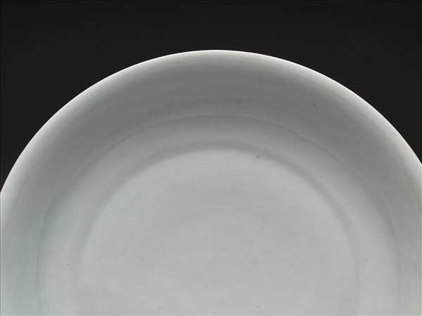 霽青白裡龍紋盤