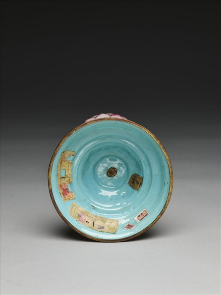 銅胎畫琺瑯五彩七政寶（武將）