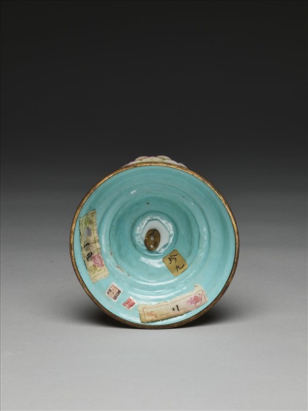 銅胎畫琺瑯五彩七政寶（財臣）