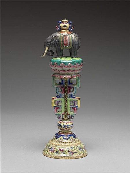 銅胎畫琺瑯五彩七政寶（寶象）