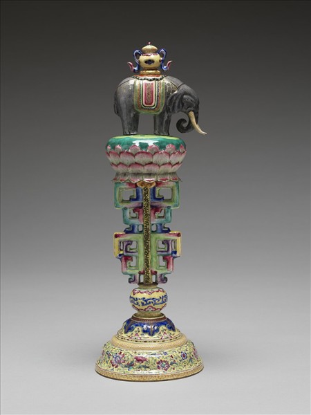 銅胎畫琺瑯五彩七政寶（寶象）