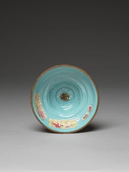 銅胎畫琺瑯五彩七政寶（玉女）