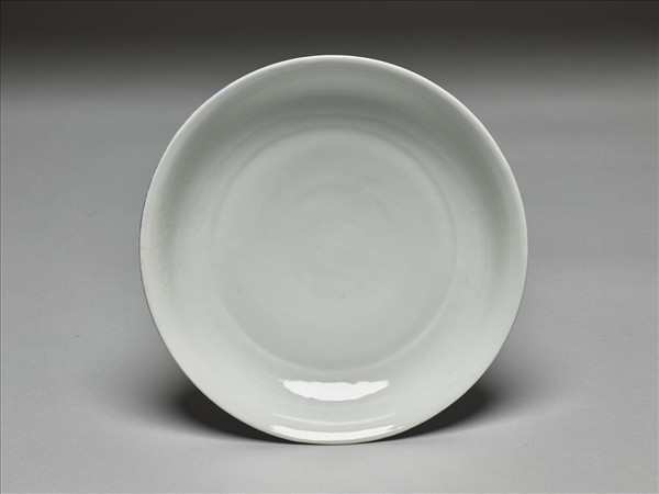 霽青白裡龍紋盤