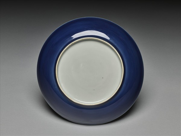 霽青釉盤