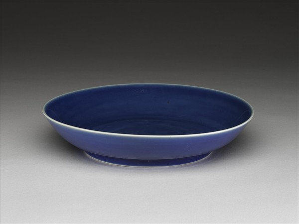 霽青釉盤