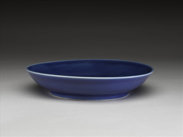 霽青釉盤