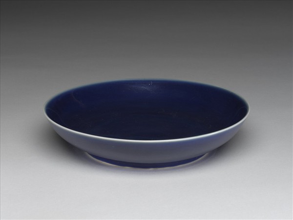 霽青釉盤