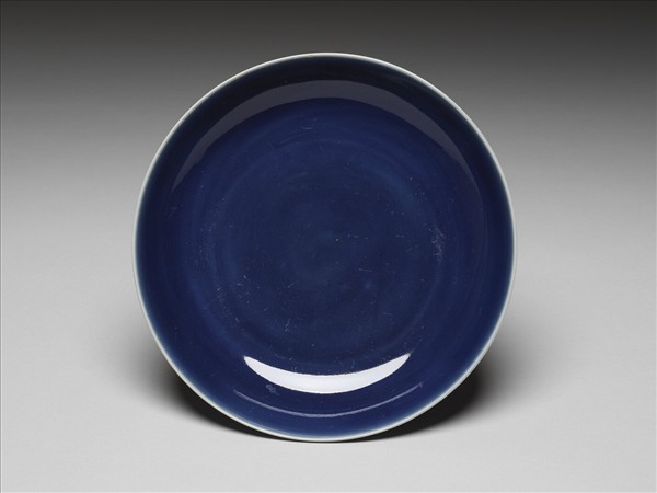 霽青釉盤