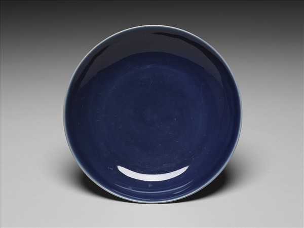 霽青釉盤