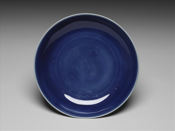 霽青釉盤