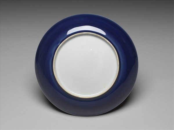 霽青釉盤