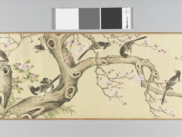 畫隨時報喜圖 卷