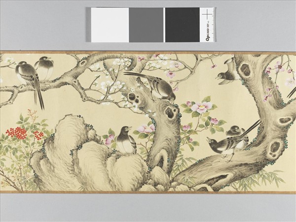 畫隨時報喜圖 卷