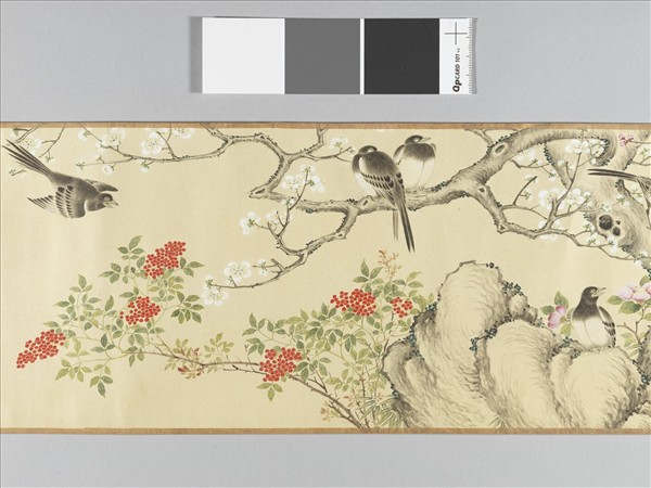 畫隨時報喜圖 卷