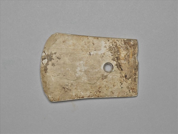 石鉞 表面殘留象牙