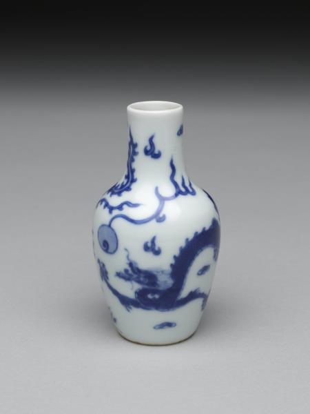 青花龍鳳紋瓶- 故宮