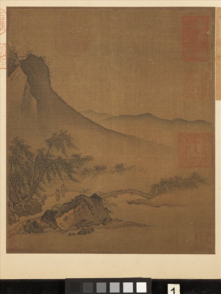 宋葉肖巖西湖十景圖　冊　蘇堤春曉