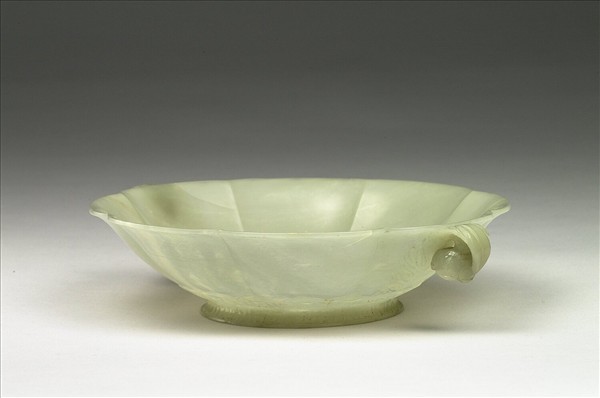 玉花口花蕾柄碗