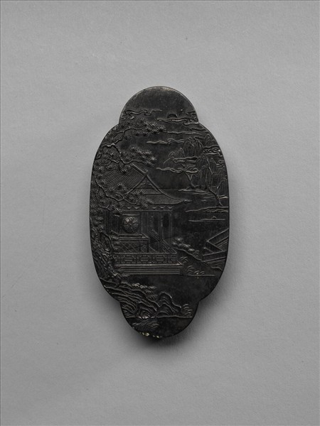 御製詠墨詩「敬勝齋」墨