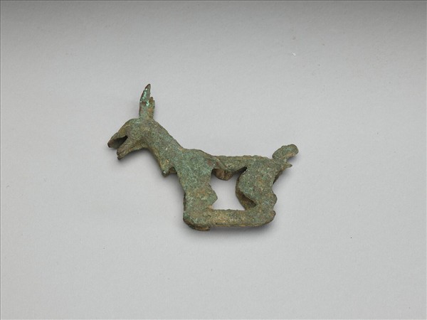 動物形銅飾件