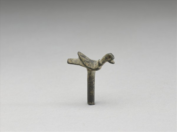 鳥形銅飾件