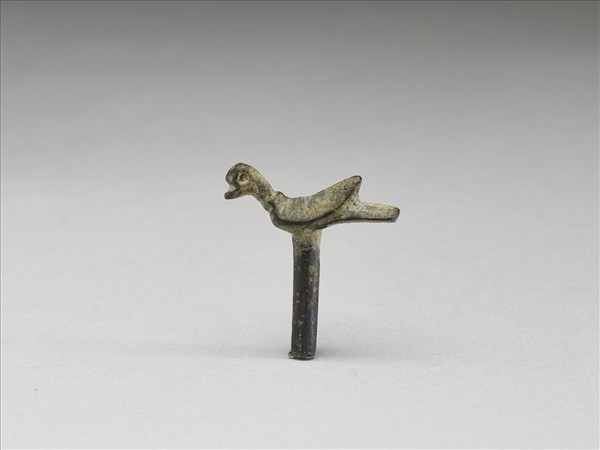鳥形銅飾件