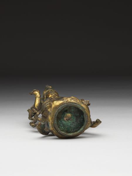 青銅鎏金觀音菩薩立像